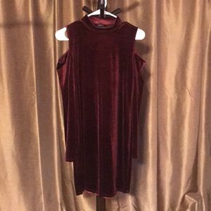 Velvet cold should dress